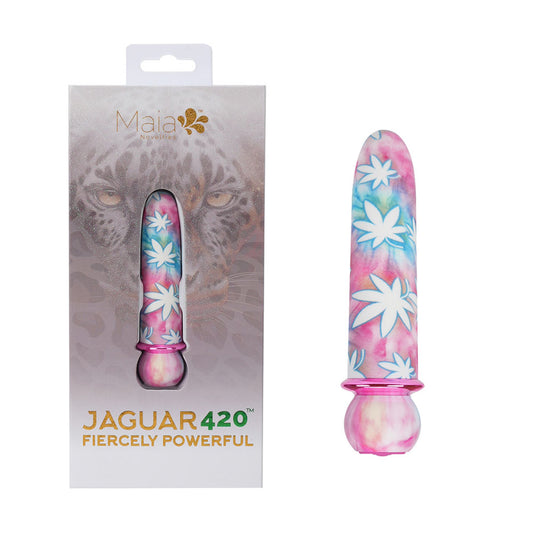 Maia JAGUAR 420 Tie Die - 420 Tie Die 10.1 cm USB Rechargeable Bullet